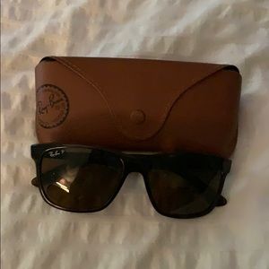 Tortoise polarized Ray Ban Sunglasses
